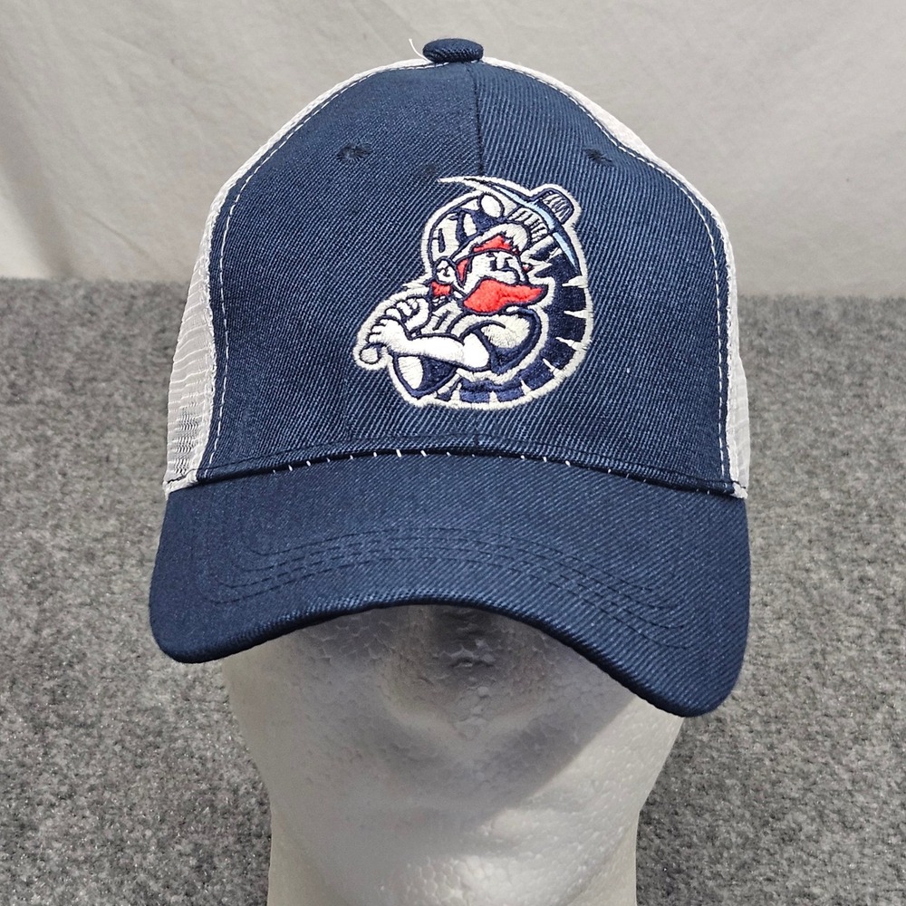St Cloud Rox Hat Trucker Cap Navy White Miner Minor League Baseball Logo MiLB